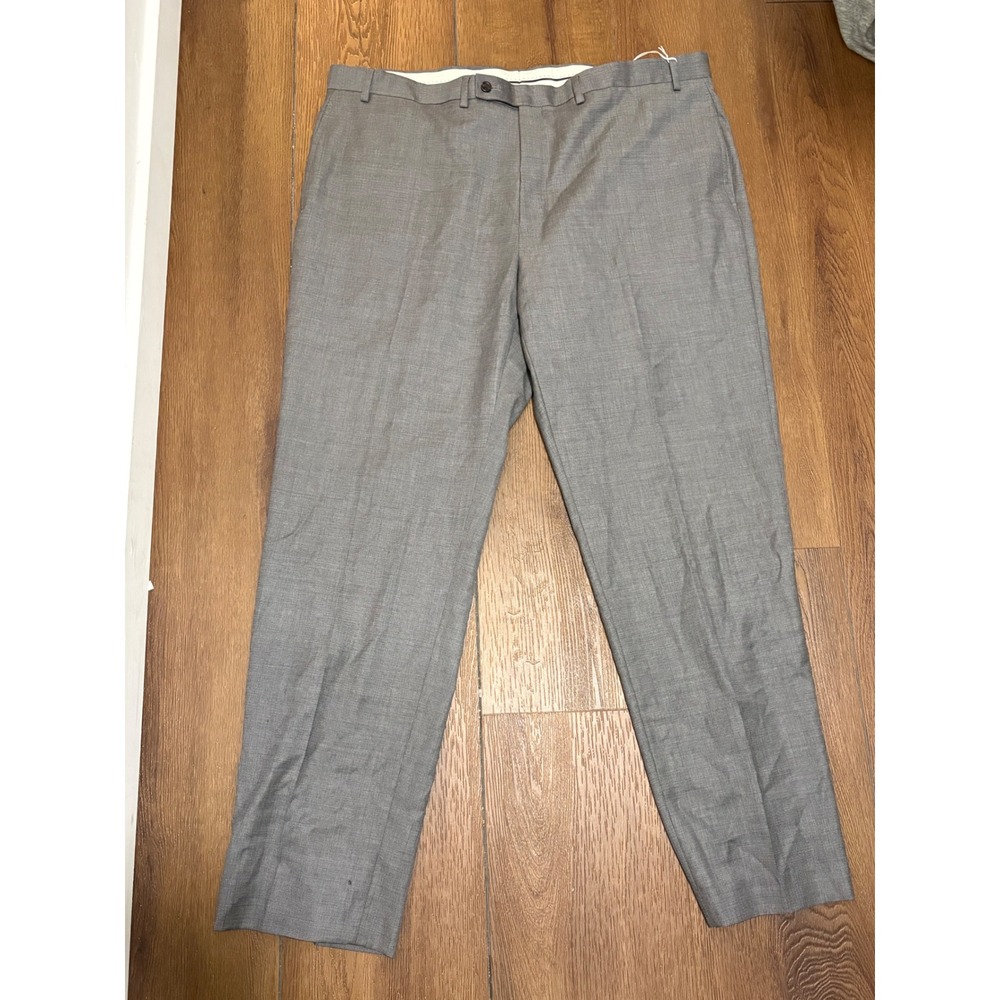 Lauren Ralph Lauren Gray Wool Cashmere Flat Front Men's Pants 42W x 32L NWT